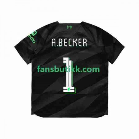 Fotballdrakt Liverpool A.Becker 1 Keeper Bortetrøye 2023-2024 Kortermet